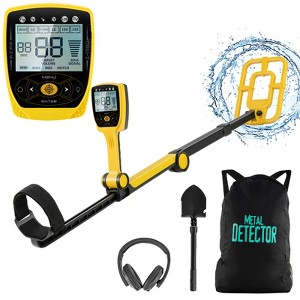 Foldable Metal Detector for Adults Professional & Waterproof Gold Detector - 1 of 4