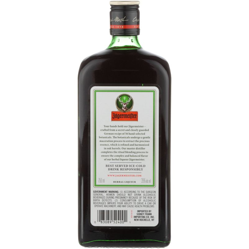 Jagermeister Cordial Liqueur - 750ml Bottle, 4 of 6