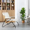Artificial Fiddle Leaf Fig Plants 22''-39'' Fake Ficus Lyrata Plant , Perfect for Home Indoor Outdoor Office Modern Decor - 4 of 4