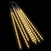 vidaXL Meteor Lights 8 pcs 2 ft Warm White 288 LEDs Indoor Outdoor - 2 of 4
