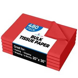 Crown Display Bulk Tissue paper 20 Inch. x 30 Inch. 480 count - 1 of 4