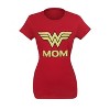 Womens Wonder Woman Mom T-Shirt - 4 of 4