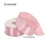 Unique Bargains Double Face Wide Satin Ribbon with Gold Edges for Wedding Bouquet - 2 of 4