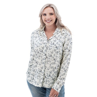 Old Ranch Brands Women's Lilah Floral Print Shirt
