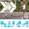 Crazy Skates Rolla Roller Skates For Boys And Girls - Sneaker-Style Kids Quad Skates - 3 of 4