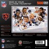 Nfl Chicago Bears 500pc All-time Great Puzzle : Target