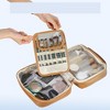 Unique Bargains Large Capacity PU Leather Cosmetic Bag 1 Pc - 4 of 4