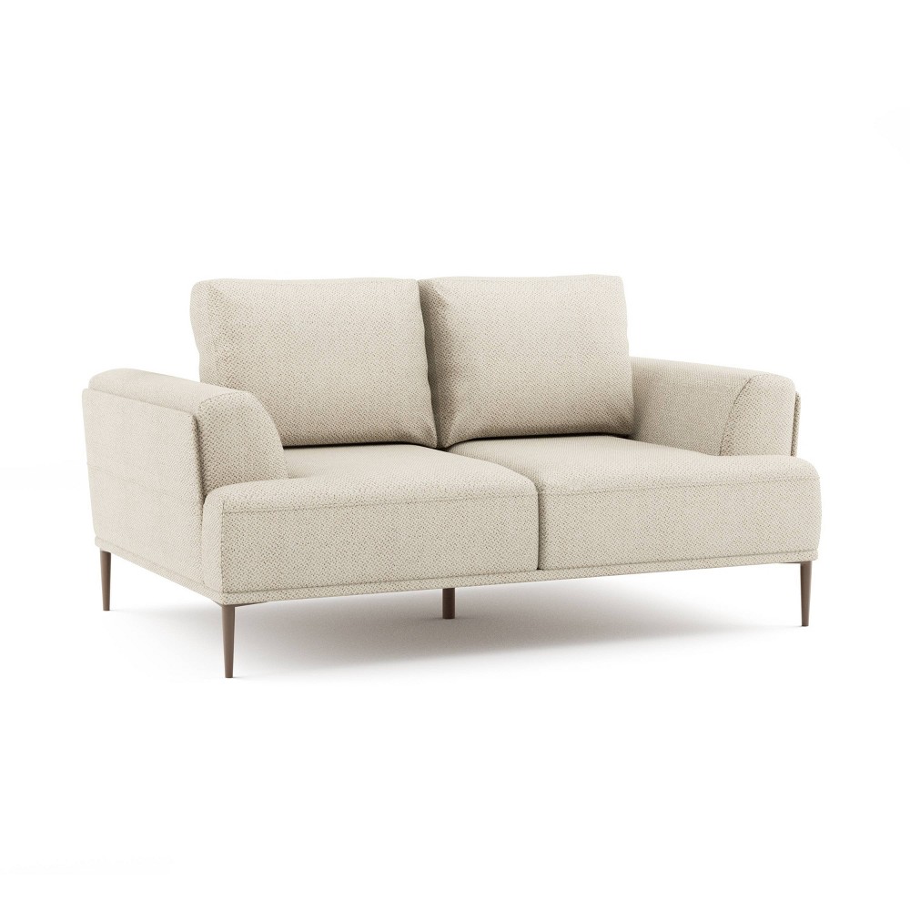 Photos - Sofa HOMES: Inside + Out Tubera 65" Loveseat Chenille T Seat Cushion with Exten