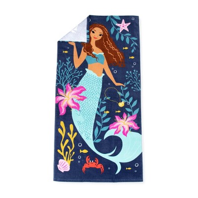 The little mermaid beach towel sale