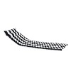 Wellfor 2pc Tufted Outdoor Chaise Lounge Seat Cushion Black & White Stripe: Removable Cover, Zipper Closure, Polyester - 2 of 4