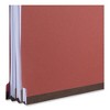 Universal Six-Section Classification Folders, Heavy-Duty Pressboard Cover, 2 Dividers, 6 Fasteners, Letter Size, Brick Red, 20/Box - 4 of 4