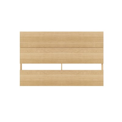 Nexera Queen Panel Headboard Natural Maple: Engineered Wood, Modern Style, Easy to Assemble