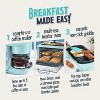 Nostalgia 3-in-1 Retro Breakfast Station - Includes 5 Cup Coffee Maker, Non-Stick Ceramic Griddle, and 4-Slice Toaster Oven - 3 of 4