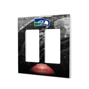 NFL NFC Historic Teams Legendary Hidden-Screw Light Switch Plate for Double Rocker - 1 of 4