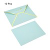 Unique Bargains Envelopes V Flap Luxury Style for Invitation Wedding Birthday 10 Pcs - 3 of 4