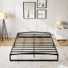Low Bed Frame Full Size - 6 Inch Heavy Duty Metal Platform, Mattress Foundation, No Box Spring Needed, Noise-Free, Non-Slip, Easy Assembly - 4 of 4