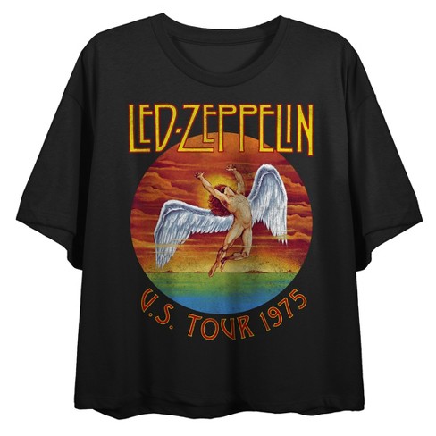 Led zeppelin t 2024 shirt us tour 1975