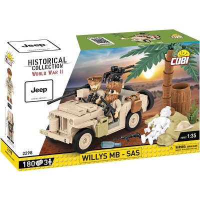 COBI Historical Collection JEEP Willys MB - SAS Vehicle