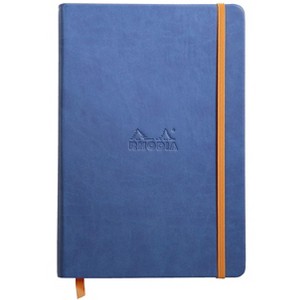 Rhodia Rhodiarama Webnotebook - Lined 96 sheets - 5 1/2 x 8 1/4 - Sapphire cover - 1 of 4