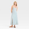 Women's Cami Denim Maxi Dress - Universal Thread™ Light Wash - 3 of 3