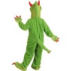 HalloweenCostumes.com Spotted Green Monster Toddler Costume for Boys. - 3 of 4