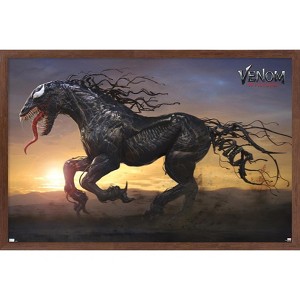 Trends International Marvel Venom: The Last Dance - Symbiote Horse Framed Wall Poster Prints - 1 of 4