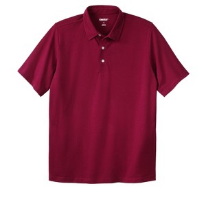 KingSize Men's Big & Tall Lightweight Stretch Mesh Pique Polo - 1 of 4