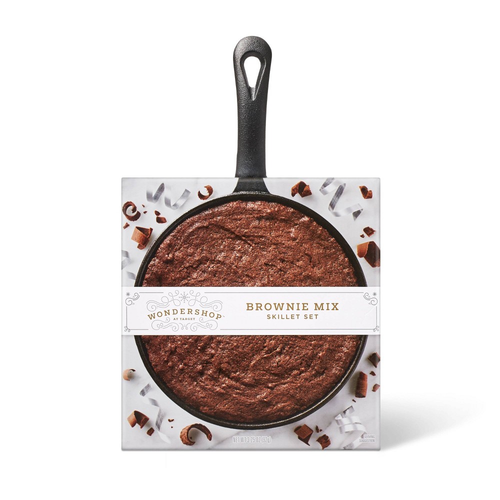 Holiday Brownie Mix Skillet Set - 3.25oz - Wondershop