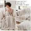 KWPZQEB Faux Fur Throw Blanket, Luxury Cozy Soft Throw for Couch, Soft Plush Cozy Blankets, Blankets for Couch Sofa Bedroom, 60x70" - 4 of 4