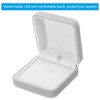 Unique Bargains Paper Velvet Cuboid Jewelry Box - 3 of 4