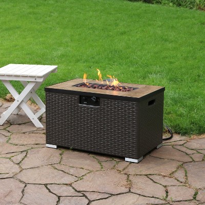 Fire Pit Stainless Steel Target, Cotita Stainless Steel Propane Fire Pit
