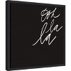 Amanti Art Ooh II by Anna Hambly Canvas Wall Art Print Framed 16 x 16-in. - 3 of 4