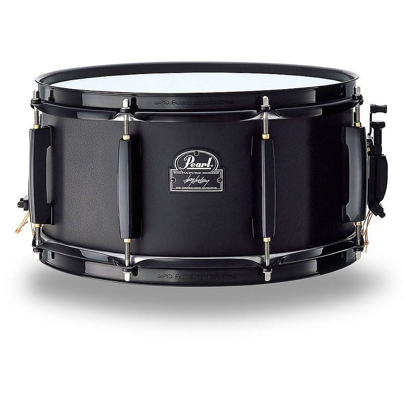 Pearl Joey Jordison Signature Snare Drum 13 x 6.5 in. Black Steel, 1 of 3