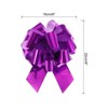 Unique Bargains Metallic Large Big Pull Bow Bright Gift Wrapping Ribbon for Wedding 10 Pcs - 2 of 4