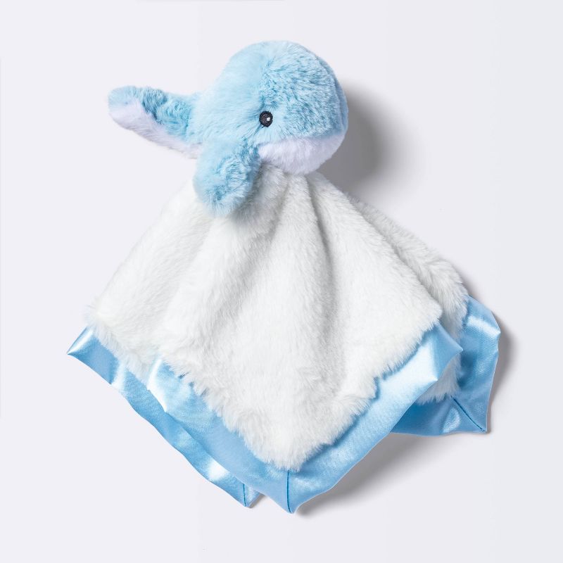 Blue Whale Security Blanket Crib Toy - S - Cloud Island&#8482;, 1 of 5