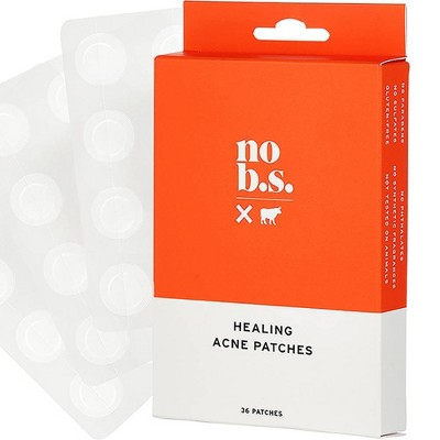 No B.S. Skincare Healing Acne Patches - 36ct