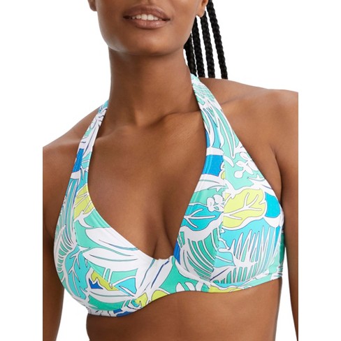 Ocean Muse Halter, Women's Underwire Bikini