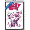 Trends International DC Comics Batman: Gotham Inked - Harley Quinn Framed Wall Poster Prints - 3 of 4