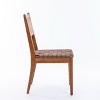 Homy Casa 5-Piece Dining Set with Wooden Chairs and Cane Backrest, Perfect for Kitchen or Dining Room, Natural Wood Finish - 4 of 4