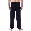 DC Comics Men's Batman Classic Bat Logo Sleep Jogger Pajama Pants Black - 2 of 3