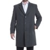 Alpine Swiss Luke Mens 3 Button Tailored Wool 37" Walker Car Coat - 4 of 4