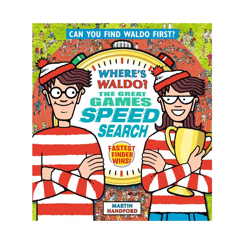 Where's Waldo? the Great Games Speed Search - by  Martin Handford (Hardcover), 1 of 2