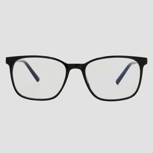 Men's Plastic Square Blue Light Filtering Glasses - Original Use™ Black - image 1 of 2