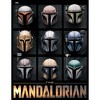 Men's Star Wars The Mandalorian Helmet Grid T-Shirt - 2 of 4