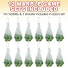 ArtCreativity Pack of 12 Bag of Glass Marbles (180 Pieces Total) - 3 of 4