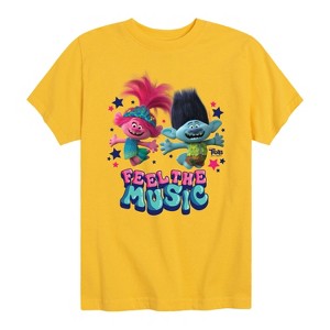 Boys' - Trolls - Band Together Branch and Poppy Short Sleeve Graphic T-Shirt - 1 of 4