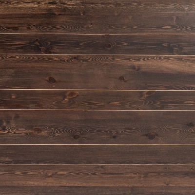 Antique Rustic Mahogany Solid Pine 8' Folding Farm Bench