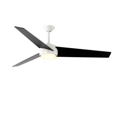 Warmiplanet 60' Ceiling Fans with Lights and Remote Control, White, DC Motor, 3 blades