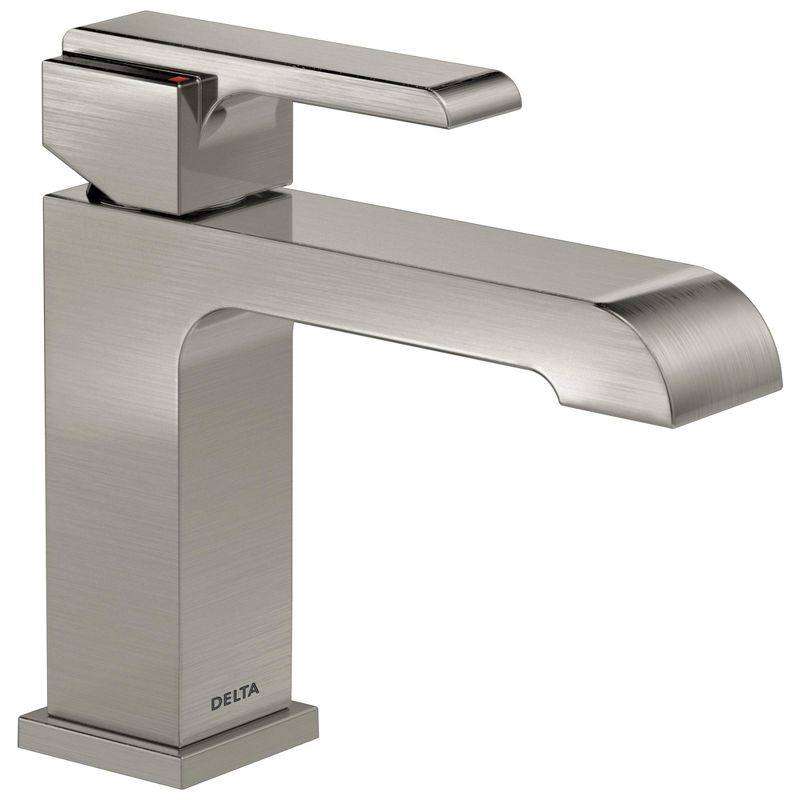Delta Faucets Ara Single Handle Bathroom Faucet with Pop-Up Drain, 1 of 5