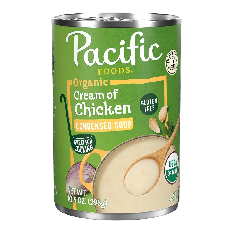 Pacific Foods Organic Gluten Free Condensed Cream of Chicken Soup - 10.5oz, 1 of 13